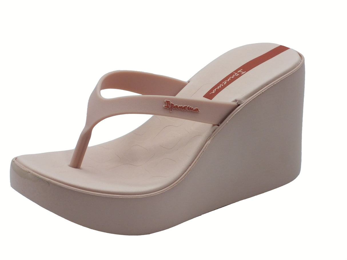 Ipanema Ipanema 83626 High Fashion Fem Pink Infradito con zeppa alta per Donna in gomma rosa Pink