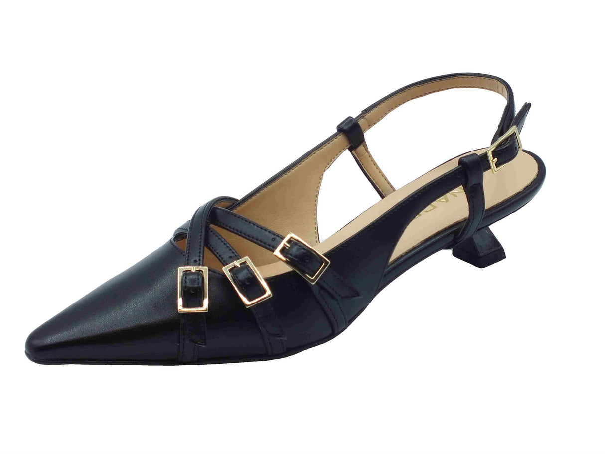 Nacrèe Nacrèe 1971010 Cap Nero Decoltè elegante per Donna tacco basso Nero