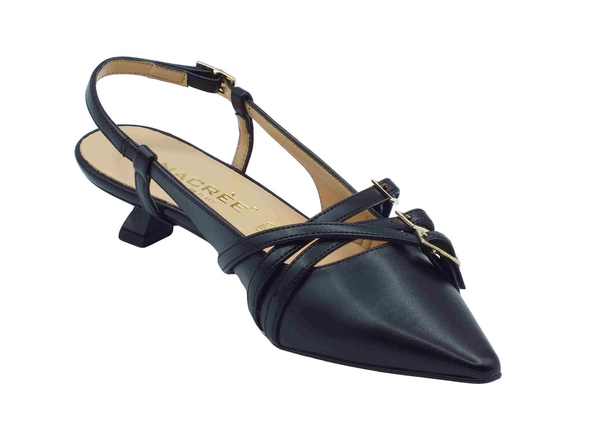 Nacrèe Nacrèe 1971010 Cap Nero Decoltè elegante per Donna tacco basso Nero