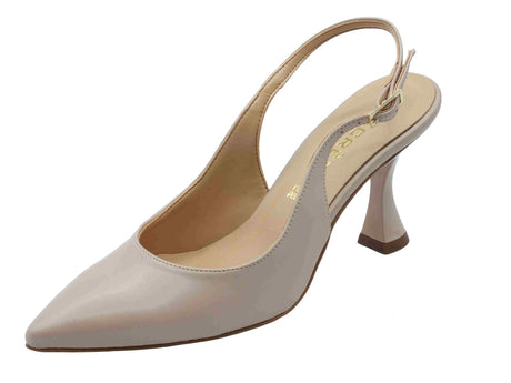 Nacrèe Nacree 2164Y032 Cap Nude Decolte a punta per donna in ecopelle rosa Nude