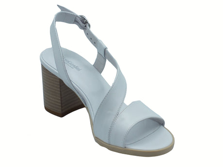 Nero Giardini Nero Giardini Sandali tacco alto Donna E410440D Loira Bianco pelle bianco Bianco