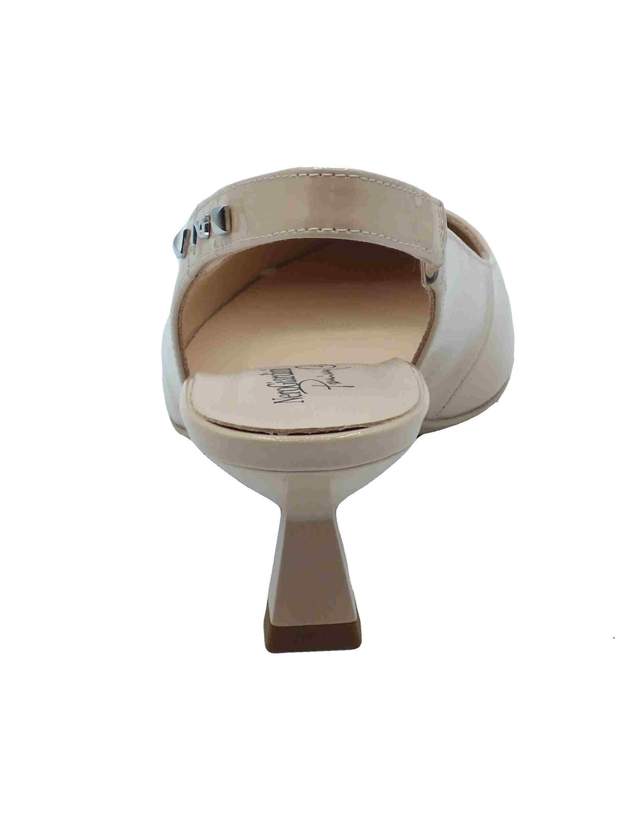 Nero Giardini NeroGiardini E512251DE Vernice Confetto Decoltè elegante per donna rosa con cinturino e tacco basso rosa confetto