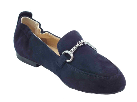Nero Giardini NeroGiardini E512620D Amalfi Indios Blu Ballerine eleganti per donna in nabuk Blu