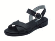 Nero Giardini Nero Giardini Sandali tacco basso Donna E513400D Barolo Nero pelle nero Nero