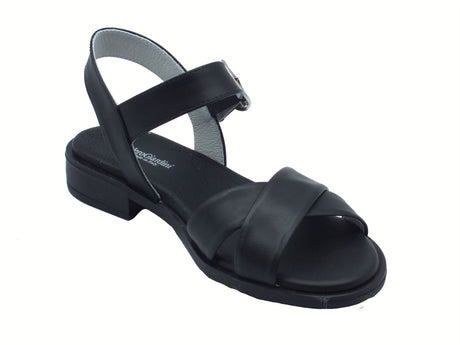 Nero Giardini Nero Giardini Sandali tacco basso Donna E513400D Barolo Nero pelle nero Nero