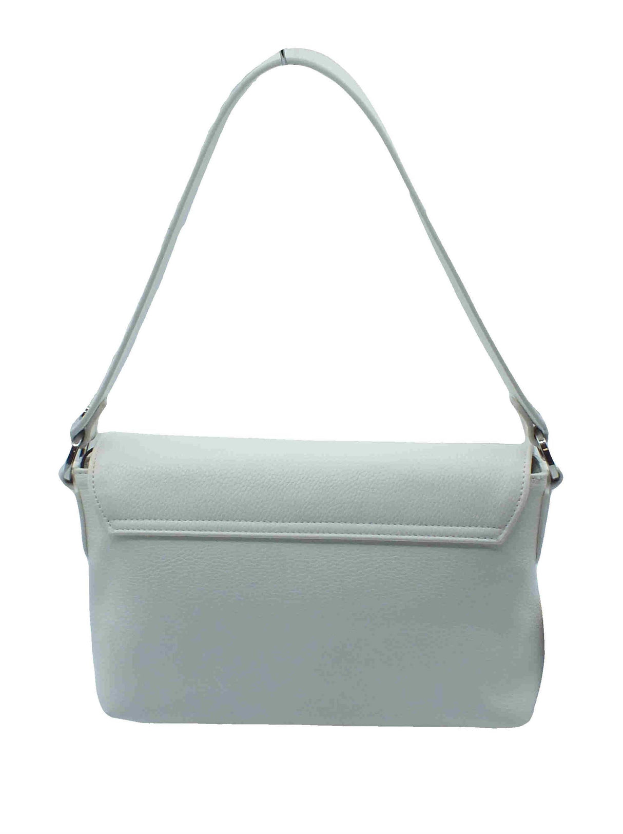 Nero Giardini NeroGiardini E543966D T. Gorgona Bianco Tracollina con monospalla per Donna in ecopelle con pattina Bianco