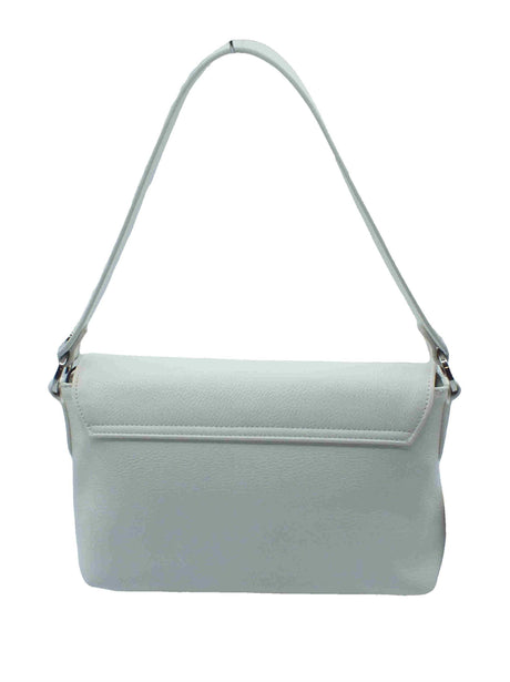 Nero Giardini NeroGiardini E543966D T. Gorgona Bianco Tracollina con monospalla per Donna in ecopelle con pattina Bianco