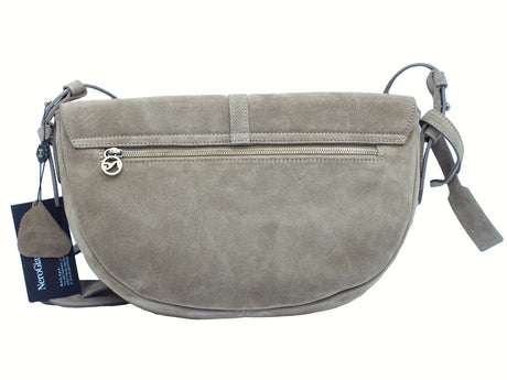 Nero Giardini NeroGiardini I544041D Velour Argilla Tracollina con monospalla per Donna in camoscio Argilla