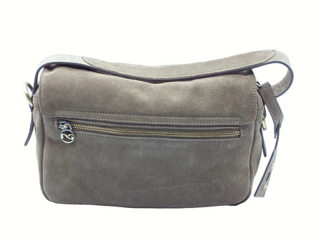 Nero Giardini NeroGiardini I544042D Velour Argilla Tracollina con monospalla per Donna in camoscio Argilla