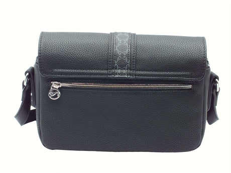 Nero Giardini NeroGiardini I544073D Gorgona Nero Tracollina con monospalla per Donna in ecopelle Nero