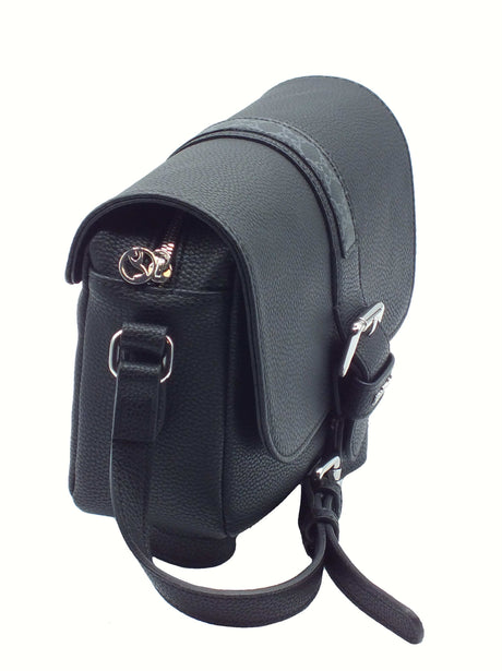 Nero Giardini NeroGiardini I544073D Gorgona Nero Tracollina con monospalla per Donna in ecopelle Nero