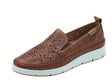 Pikolinos Pikolinos 3896 Tenerife Brandy Mocassini per Donna in pelle laserata marrone Brandy