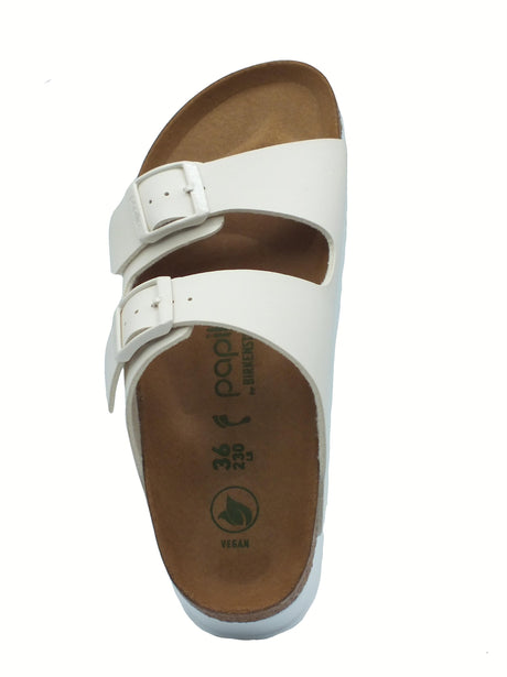 Papillio Papillio 1029127 Arizona Pap Flex Platform Eggshell Sandali per Donna con doppia fibia bianco