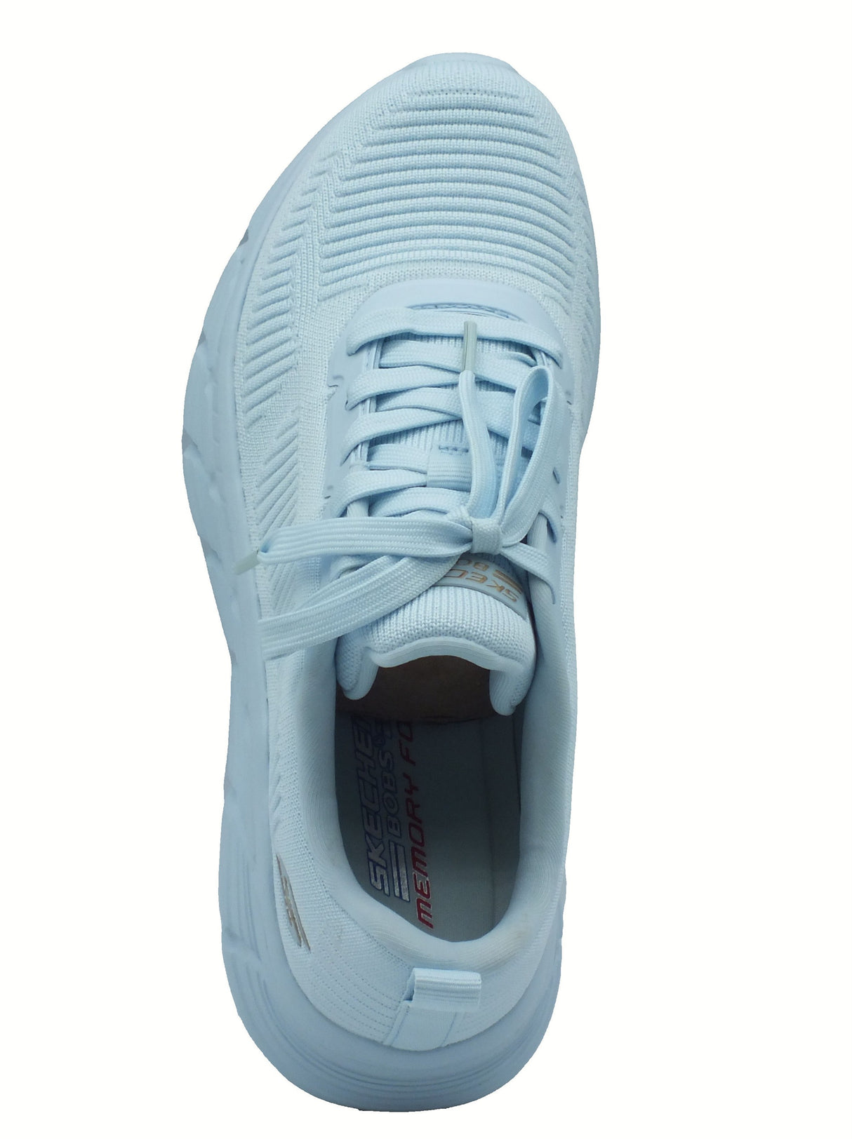 Skechers Skechers 117385 Bobs Sport Flying Lt Blue Scarpe Sportive per Donna in tessuto celeste Blue