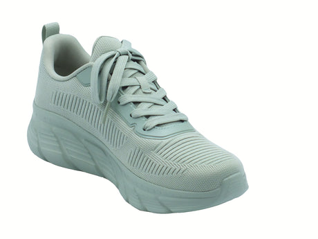 Skechers Skechers 117385 Bobs Sport Flying Sage Scarpe Sportive per Donna in tessuto verde acqua Sage