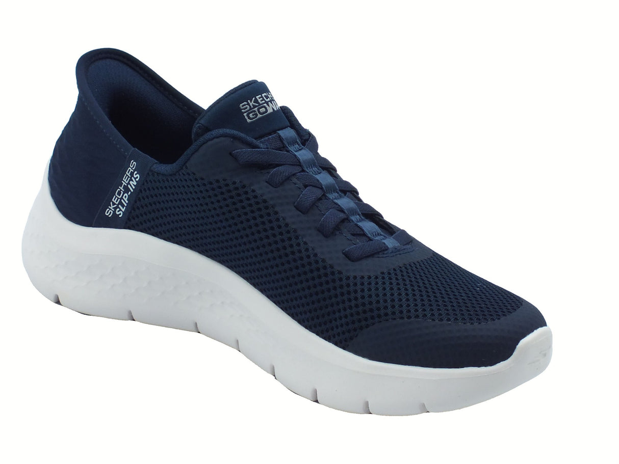 Skechers Skechers 124836 Go Walk Flex Grand Entry Navy Slip-On per Donna in tessuto blu Navy