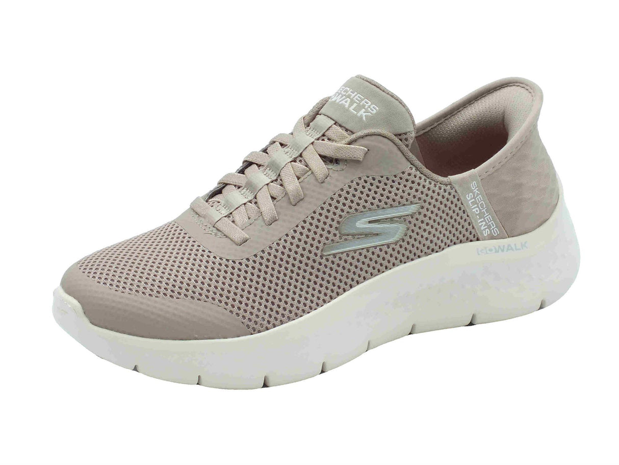 Skechers Skechers 124836 Go Walk Flex Grand Entry Taupe Slip-On per Donna in tessuto Taupe