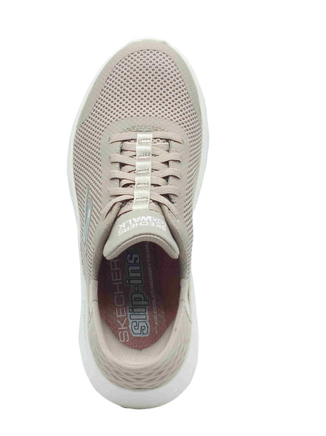 Skechers Skechers 124836 Go Walk Flex Grand Entry Taupe Slip-On per Donna in tessuto Taupe