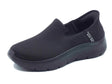 Skechers Skechers 124963 Go Walk Flex Relish Black Slip-On per Donna in tessuto Black