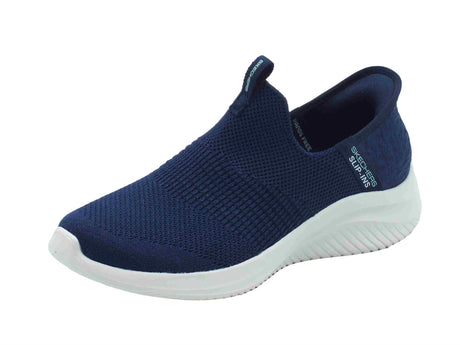 Skechers Skechers Slip-Ins 149709 Ultra Flex Smooth Step Navy Mocassini Sportivi per Donna in tessuto blu Navy