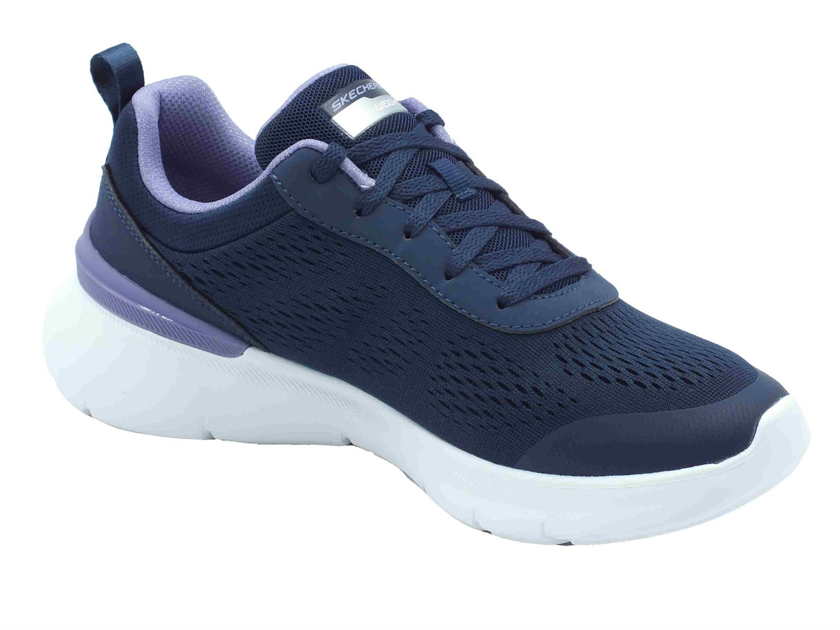 Skechers Skechers 150370 Skech-Air Dynamight Navy Lavander Scarpe Sportive per Donna in tessuto blu Navy
