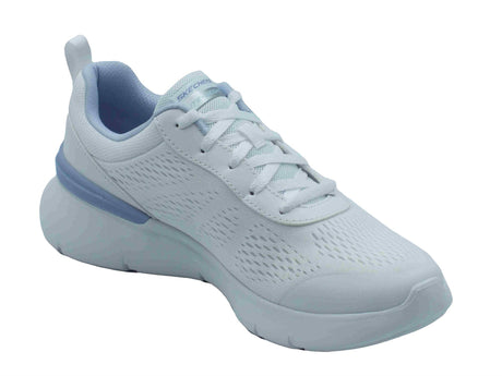 Skechers Skechers 150370 Skech-Air Dynamight White Blue Scarpe Sportive per Donna in tessuto bianco White