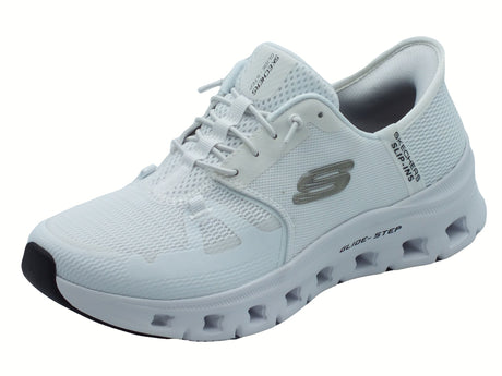 Skechers Skechers 150420 Glide Step Pro White Scarpe Slip-On per Donna in tessuto bianco White