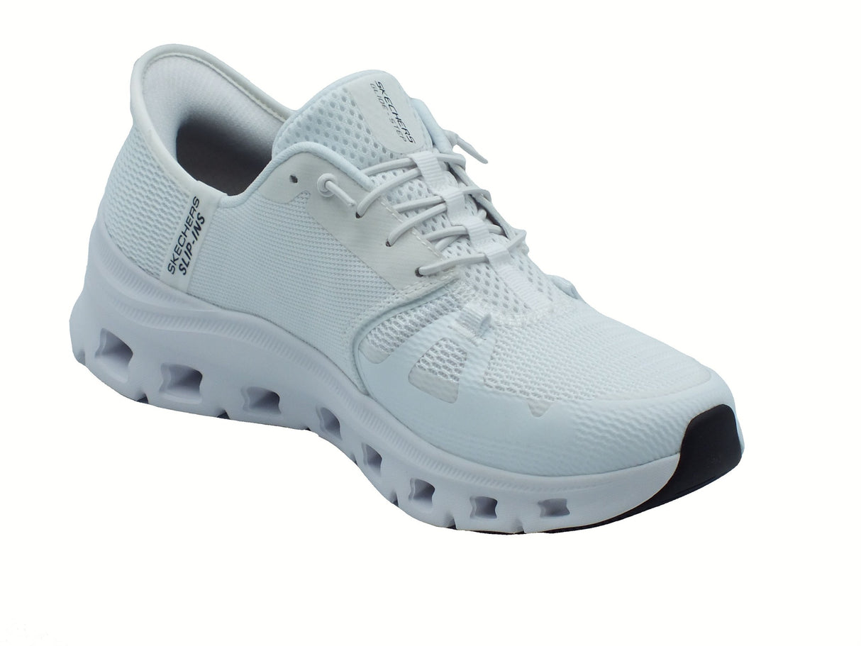 Skechers Skechers 150420 Glide Step Pro White Scarpe Slip-On per Donna in tessuto bianco White