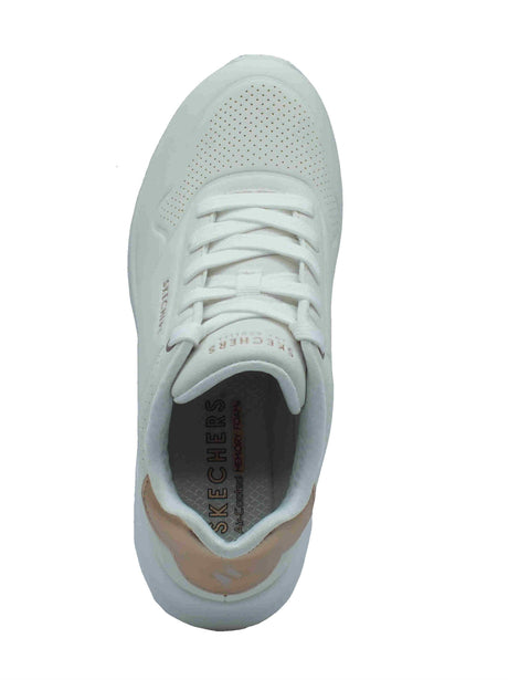 Skechers Skechers Street Los Angeles 177520 Uno Wedge Hi Steps White Scarpe Sportive per Donna in ecopelle White