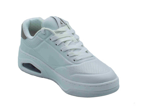 Skechers Skechers Street Los Angeles 177705 Uno Court Fast Break White Sneakers Sportive Donna ecopelle White