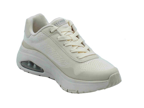 Skechers Skechers Street Los Angeles 177794 Uno Flex Spring Off White Scarpe Sportive per Donna in tessuto White