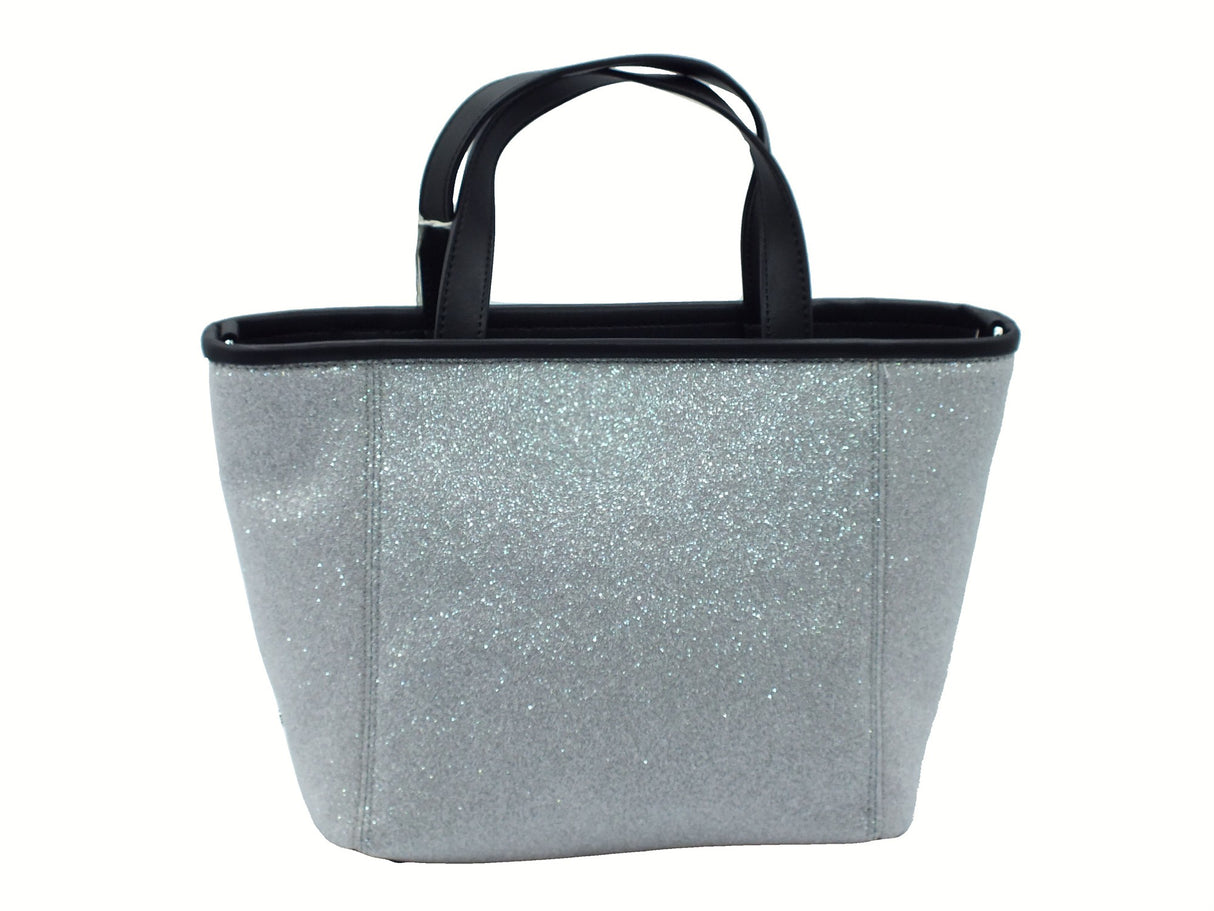 SUN68 SUN68 Z35266 Argento Borsa Shopping Sportiva per Donna in tessuto glitter Argento
