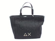 SUN68 SUN68 Z35267 Nero Borsa Shopping Maxi Sportiva per Donna in tessuto glitter Nero