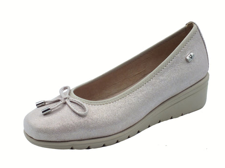 Valleverde Valleverde Ballerine Donna VS10330A Camoscio Avorio pelle avorio Avorio