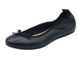 Valleverde Valleverde 16400 Vitello Nero Ballerine per donna in pelle Nero