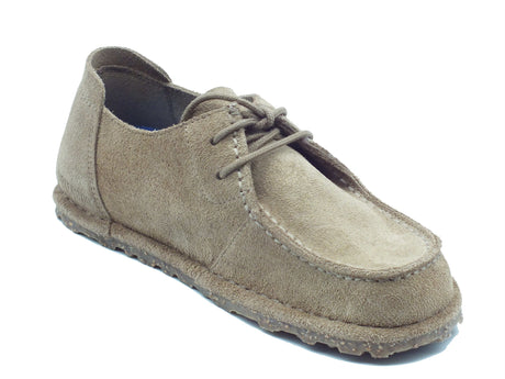Birkenstock Birkenstock 1027321 Utti Lace Gray Taupe Scarpe per Donna in camoscio Gray Taupe
