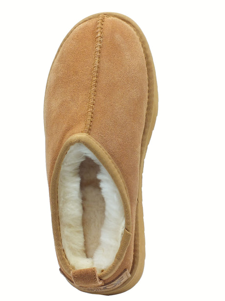 Colors of California Colors of California HC.SHEARPLA3 Tan mammut per Donna in camoscio con zeppa Tan