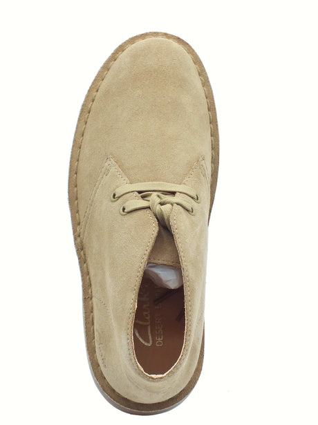 Clarks Clarks Desert Bt Evo Dark Sand Suede Polacchine per Donna in camoscio sabbia Dark Sand Suede