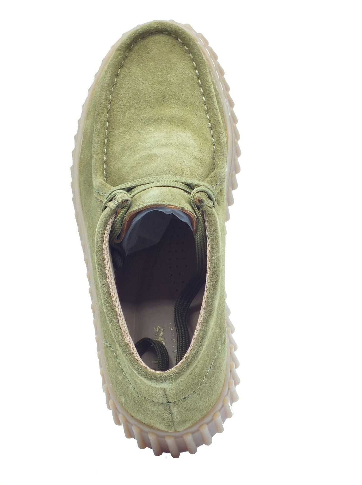 Clarks Clarks Torhill Moss Olive Suede Scarponcini per Donna in camoscio Olive Suede