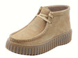 Clarks Clarks Torhill Moss Light Tan Scarponcini per Donna in nabuk Light Tan