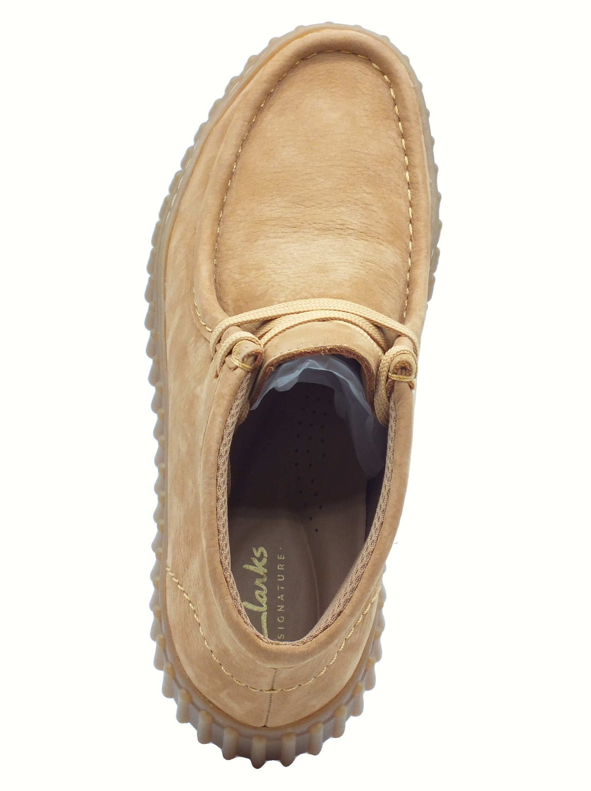 Clarks Clarks Torhill Moss Light Tan Scarponcini per Donna in nabuk Light Tan