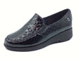 Cinzia Soft Cinzia Soft IV8920543 Black Mocassini per Donna in pelle cocco con zeppa media Black