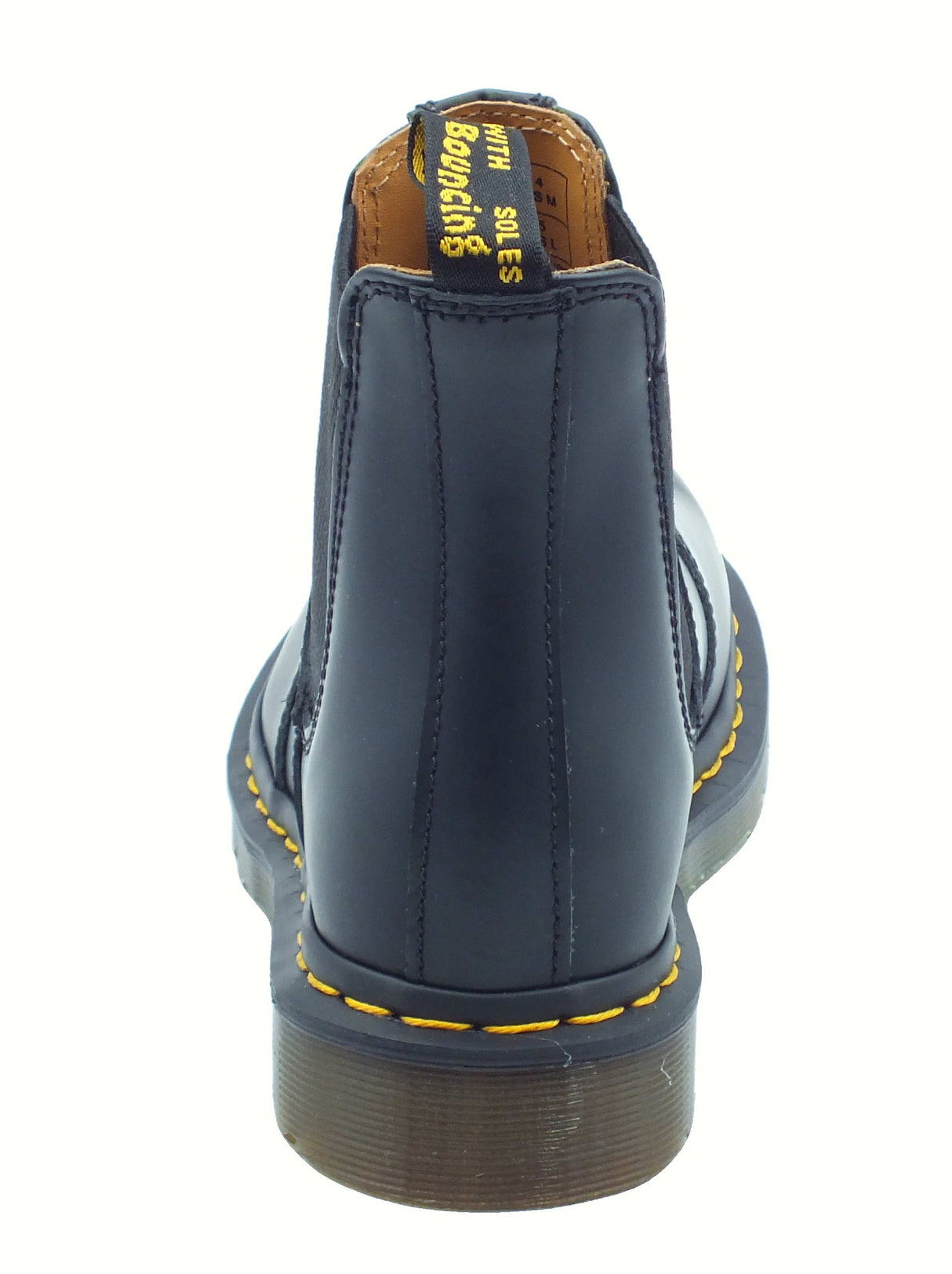 Dr. Martens Dr. Martens 2976 YS Smooth Black Scarponcini per Donna in pelle con tacco Black