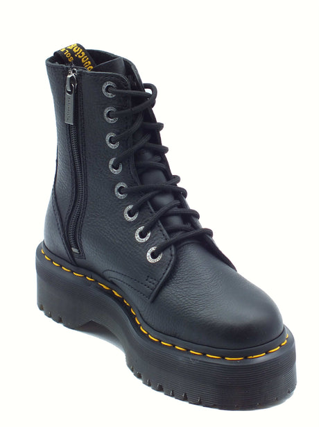 Dr. Martens Dr. Martens Jadon III Pisa Black Anfibio per Donna in pelle con tacco Black