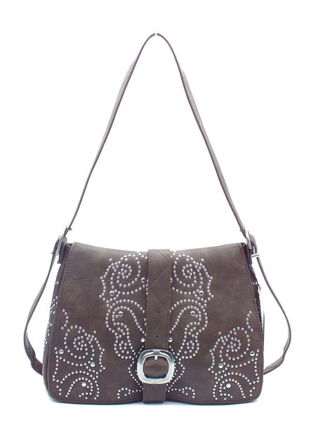 Desigual Accessori Donna - Borse Desigual 25WAXP34 Bag Poker Face Mini Choco Marrone