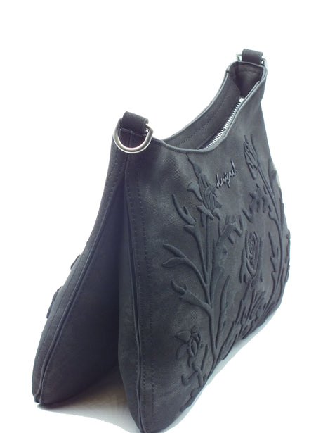 Desigual Accessori Donna - Borse Desigual 25WAXP40 Bag Romeo Floral Total Black Black