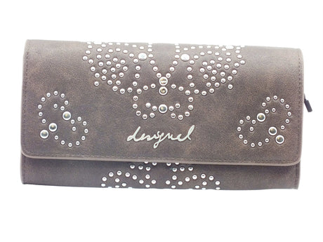Desigual Accessori Donna - Portafogli Desigual 25WAYP30 Mone Poker Face Mariona Choco marrone