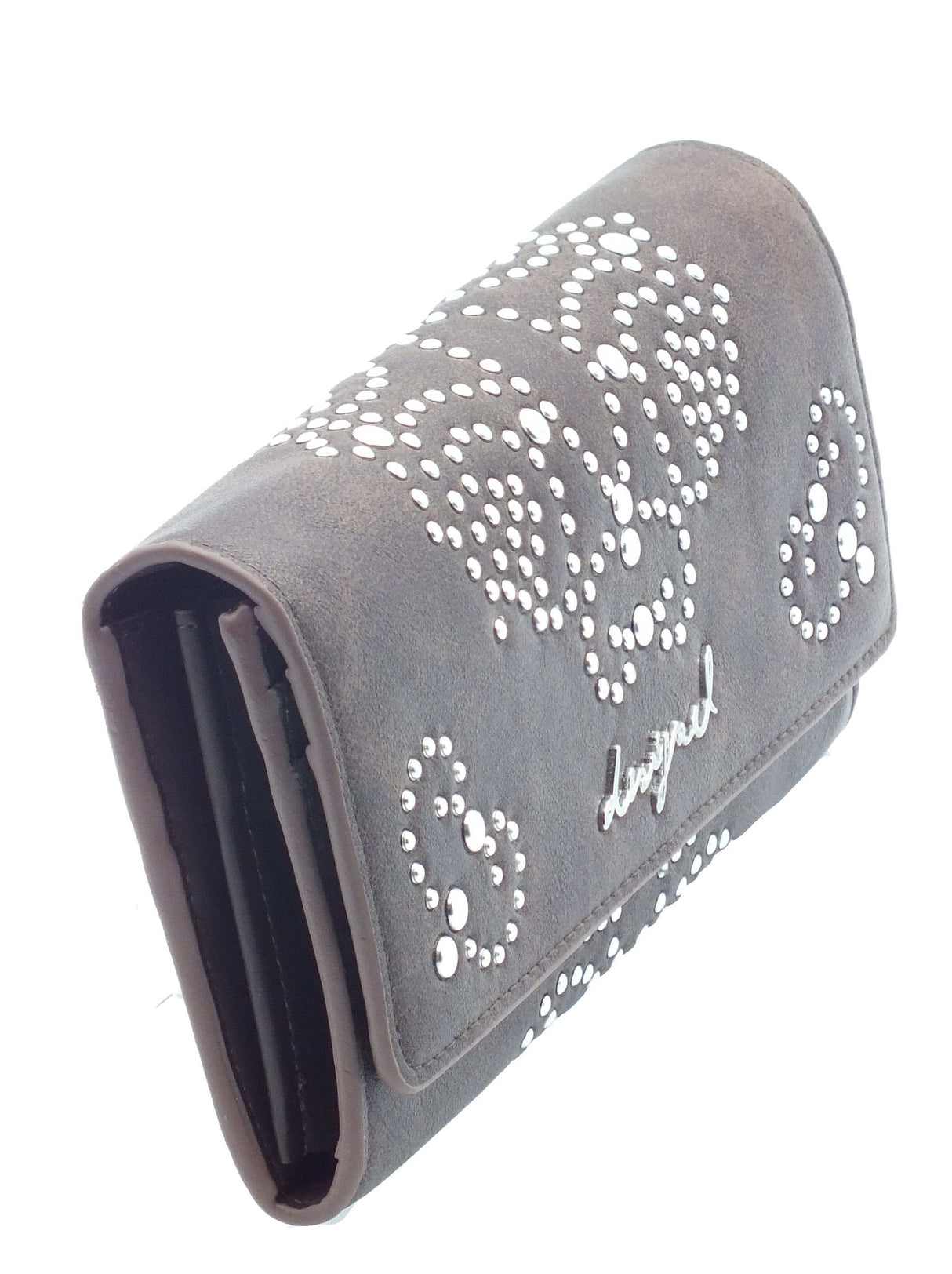 Desigual Accessori Donna - Portafogli Desigual 25WAYP30 Mone Poker Face Mariona Choco marrone