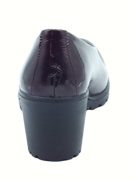 ENVAL Soft ENVAL Soft 8754622 Naplak Bordò Mocassini Confort per Donna in pelle tacco Bordò