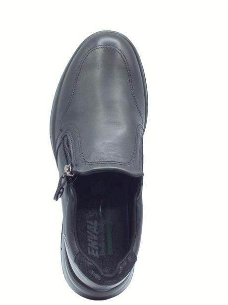 ENVAL Soft ENVAL Soft 8777700 Nappa Soft Nero Mocassini Confort per Donna in pelle con lampo Nero